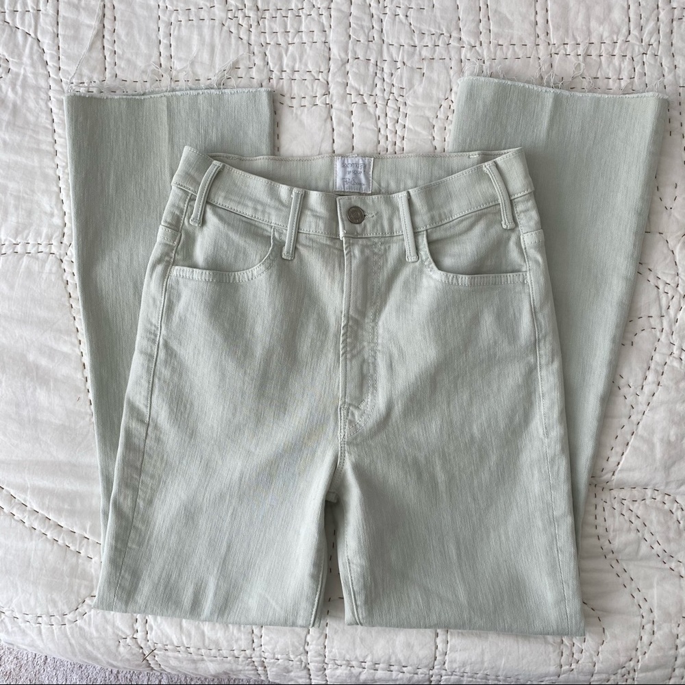 Mother Hustle Ankle Fray jeans Ron Herman